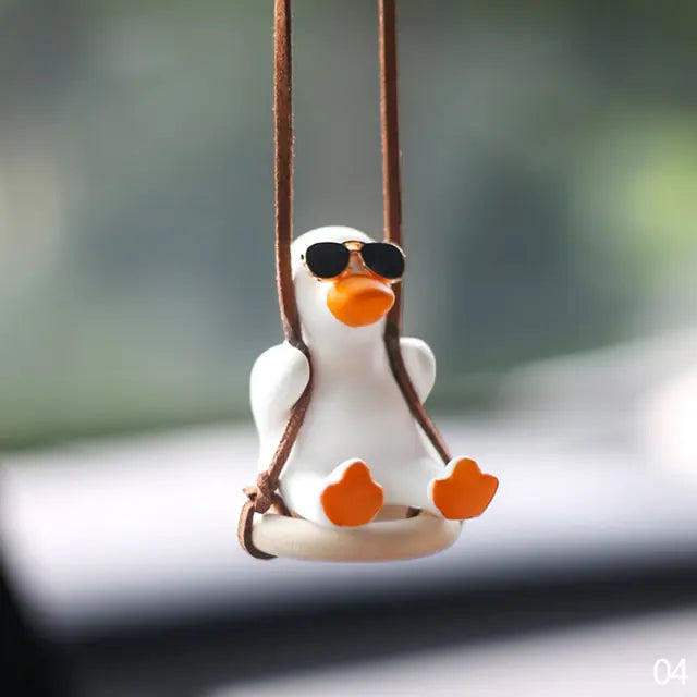 Ducks with Attitudes Hanging Ornament