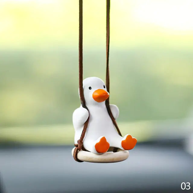 Ducks with Attitudes Hanging Ornament