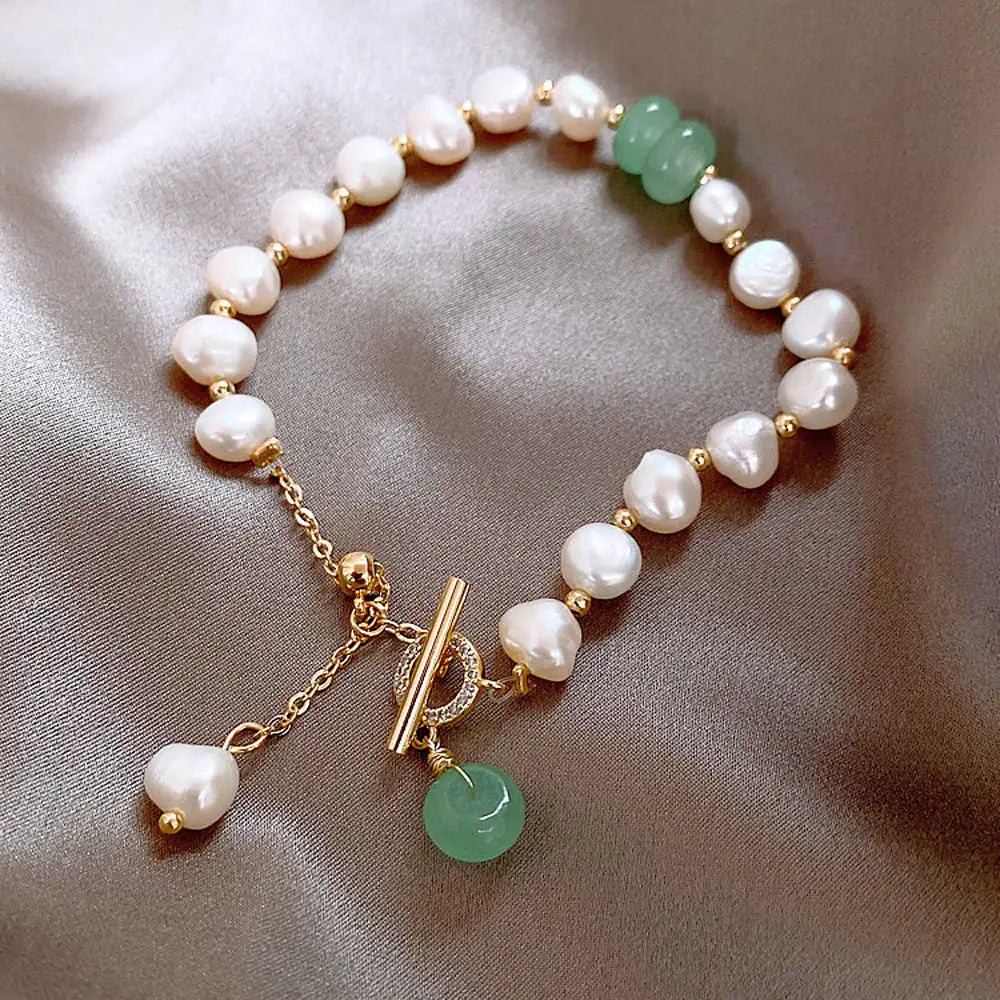 Classic Pearl Bracelet (Made With Real Pearls)